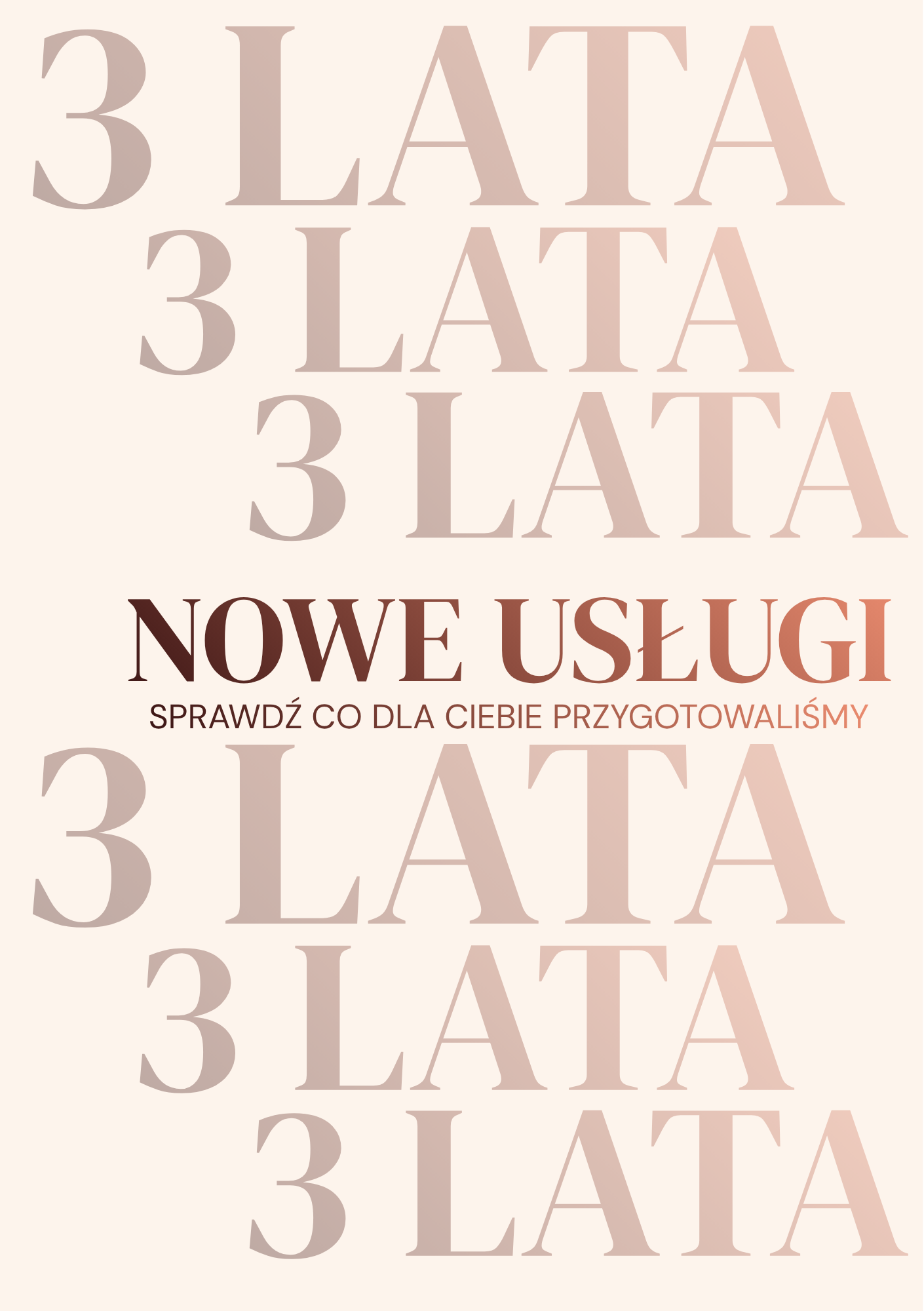 3 lata AM Salon – promocja urodzinowa