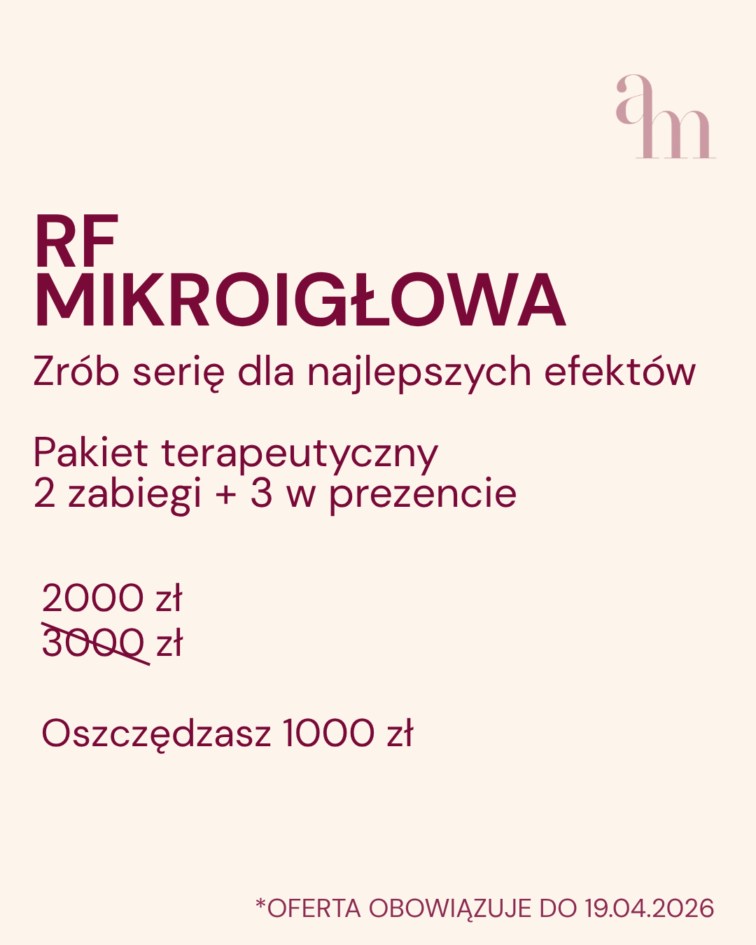 Promocja AM Salon